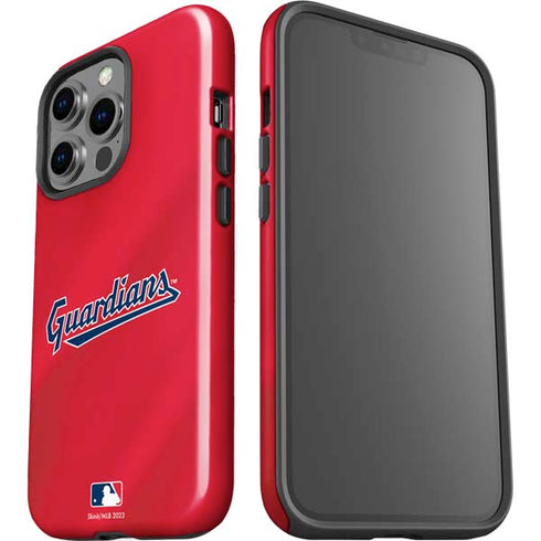 MLB Cleveland Guardians Alternate Road Jersey iPhone 15 Pro Impact Case